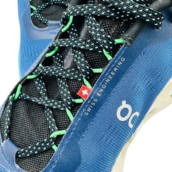 On Cloud Monster Running Shoes Cushioned Mens Size 13 Tempest Horizon Blue EUC - Picture 5 of 10